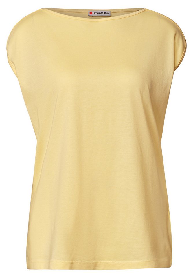 STREET ONE T-Shirt mit U-Boot-Ausschnitt – Bild 4 von 5