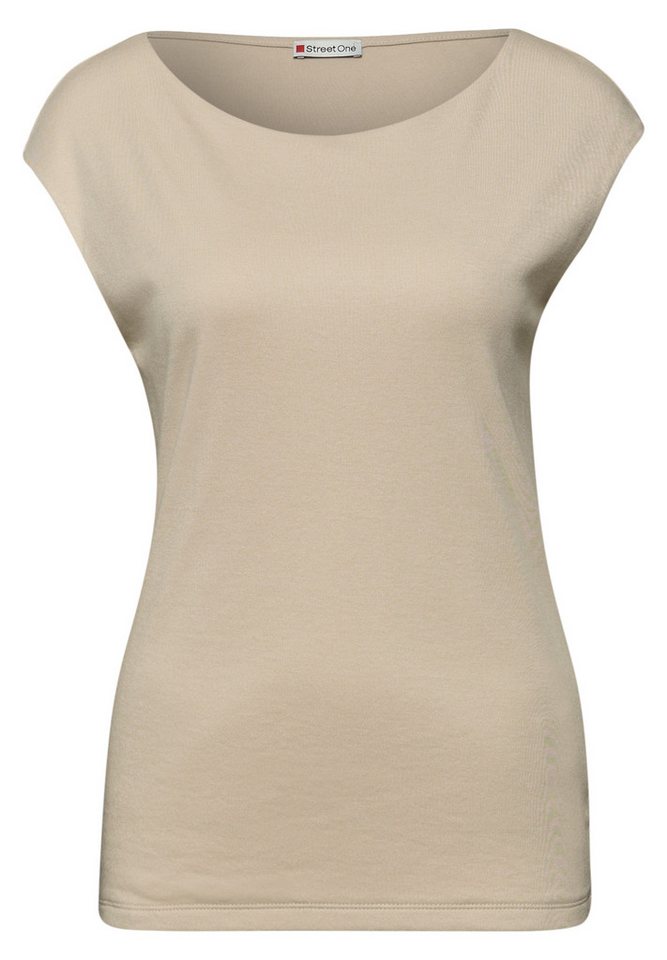STREET ONE T-Shirt mit U-Boot-Ausschnitt – Bild 5 von 5