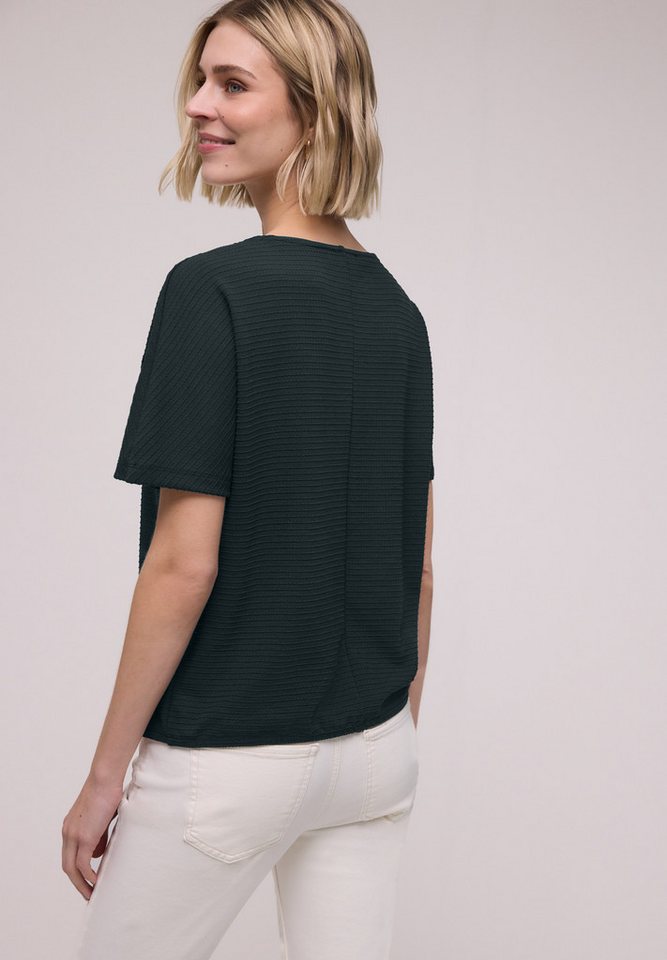 STREET ONE T-Shirt mit U-Boot-Ausschnitt – Bild 2 von 5