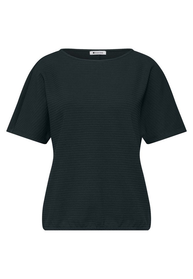 STREET ONE T-Shirt mit U-Boot-Ausschnitt – Bild 4 von 5