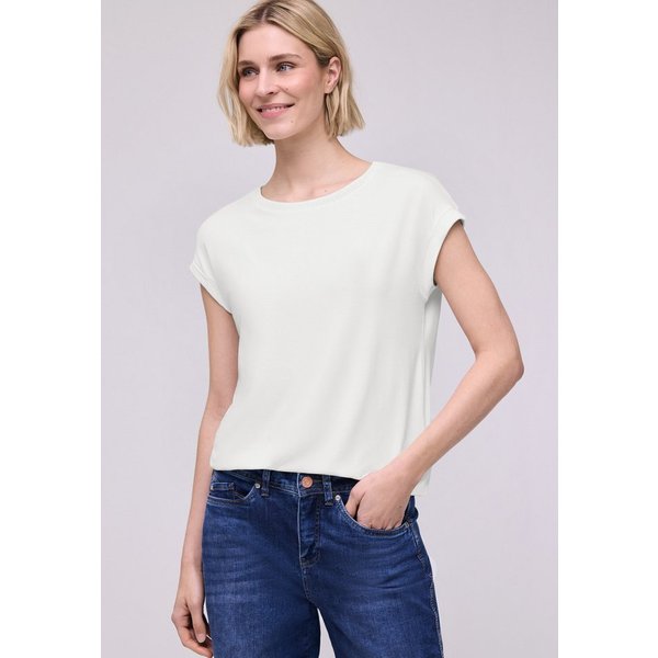 STREET ONE T-Shirt mit U-Boot-Ausschnitt