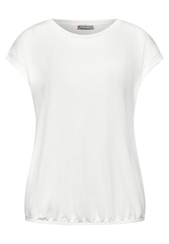 STREET ONE T-Shirt mit U-Boot-Ausschnitt – Bild 4 von 5