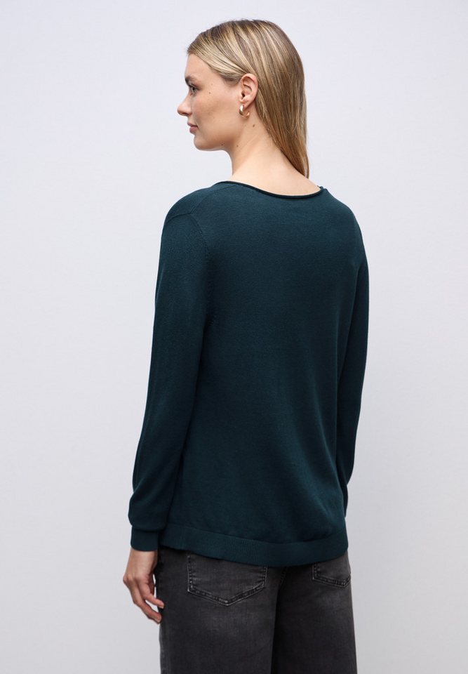 STREET ONE V-Ausschnitt-Pullover Feinstrick – Bild 3 von 5