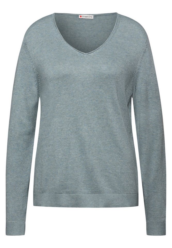 STREET ONE V-Ausschnitt-Pullover Feinstrick – Bild 5 von 5