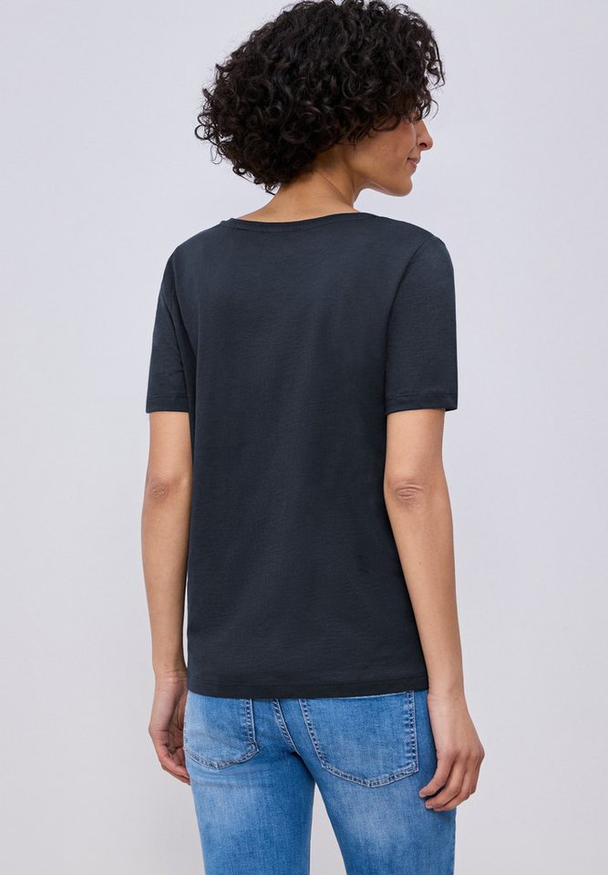 STREET ONE V-Shirt im Basic-Style – Bild 2 von 5