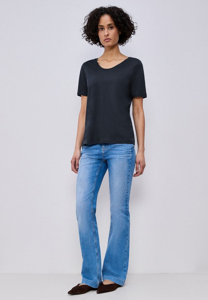 STREET ONE V-Shirt im Basic-Style – Bild 3 von 5