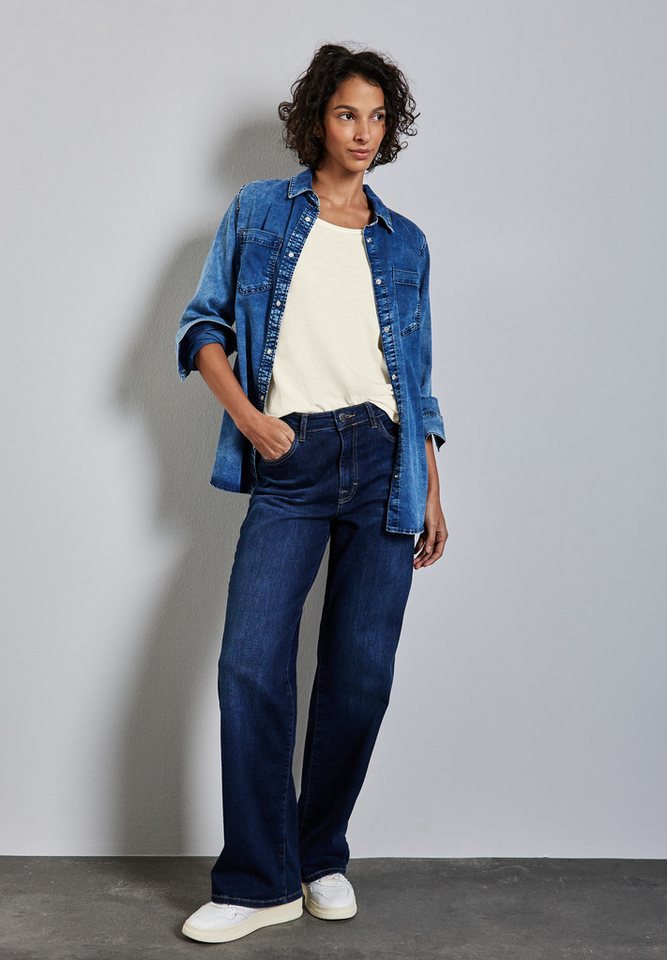 STREET ONE V-Shirt mit V-Ausschnitt – Bild 2 von 5