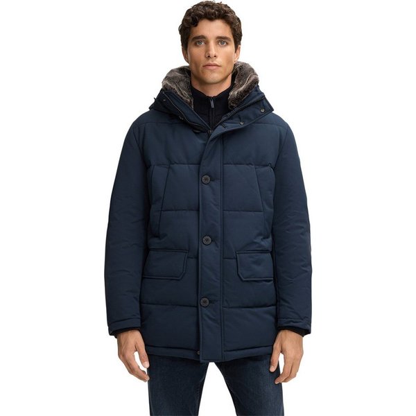 Strellson Winterjacke Plaza 2.0 (Steppjacke, wind- und wasserfest) dunkelblau Herren