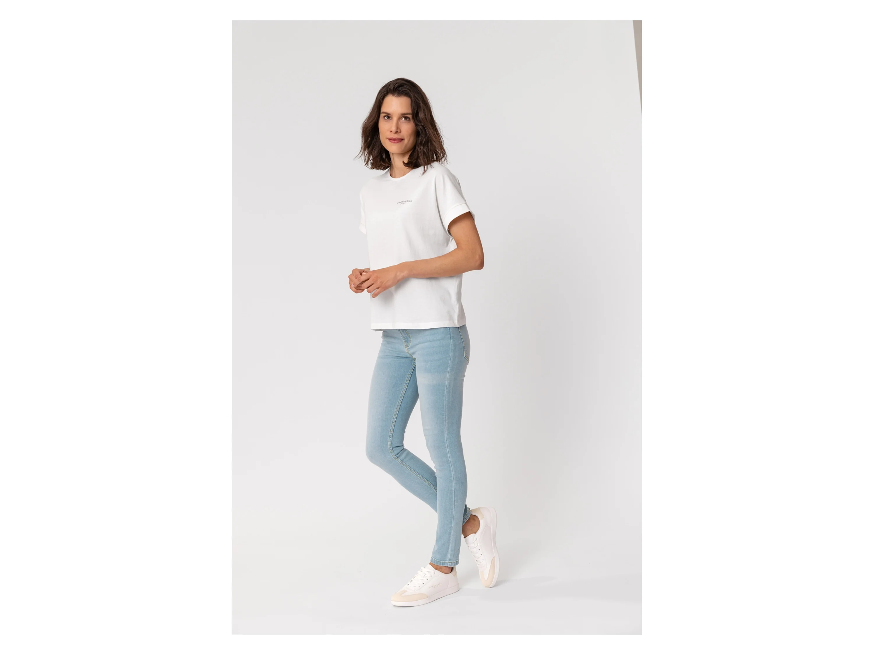 STRENESSE BLUE Damen Jeans, Skinny Fit, mittlere Leibhöhe (Hellblau, 36) – Bild 4 von 4