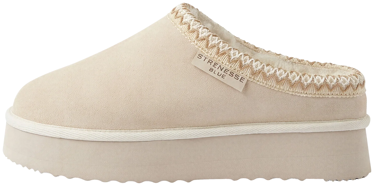 STRENESSE BLUE Damen Leder-Micro-Boot (Beige, 40) – Bild 3 von 4