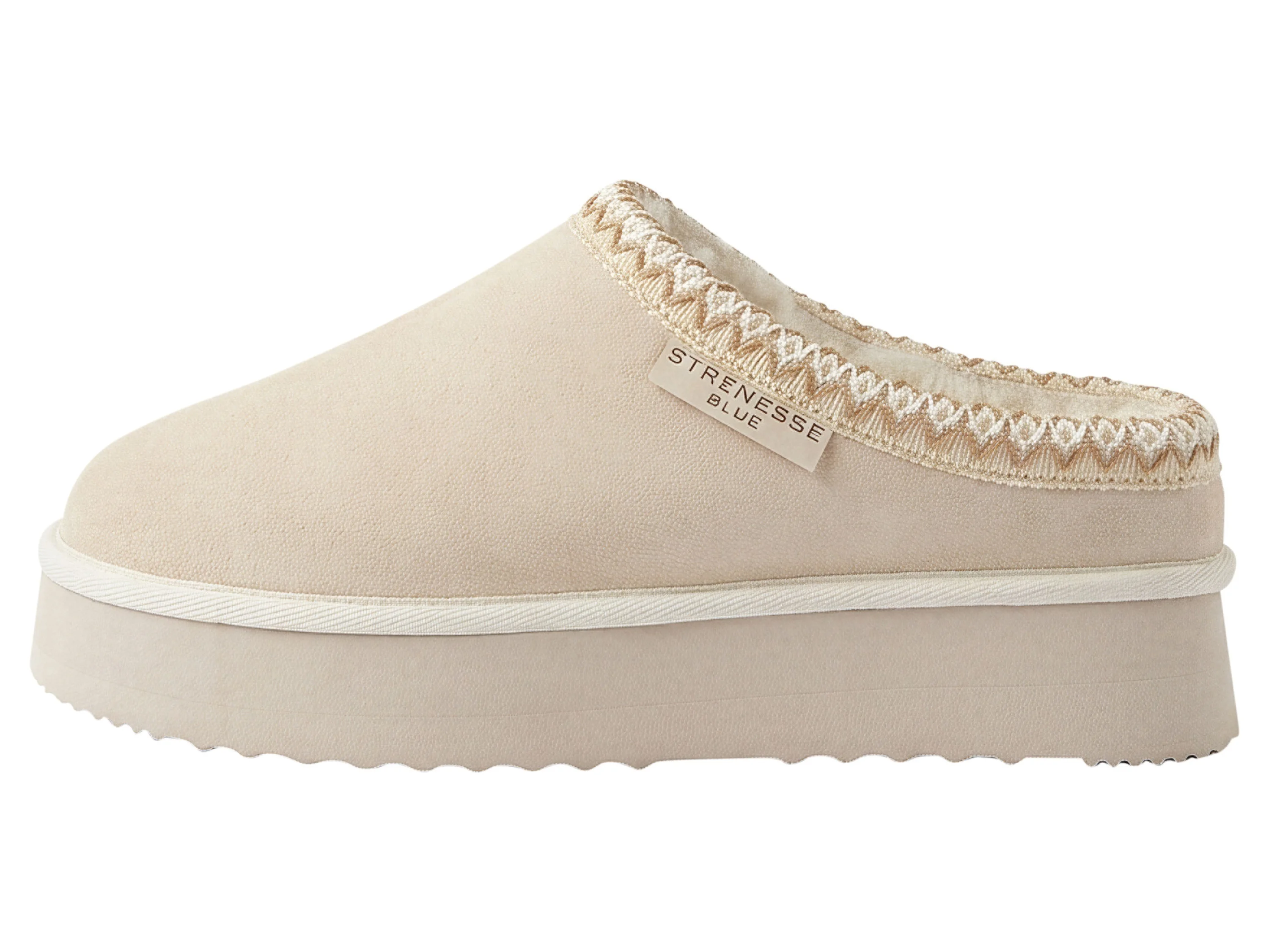 STRENESSE BLUE Damen Leder-Micro-Boot (Beige, 38) – Bild 3 von 4
