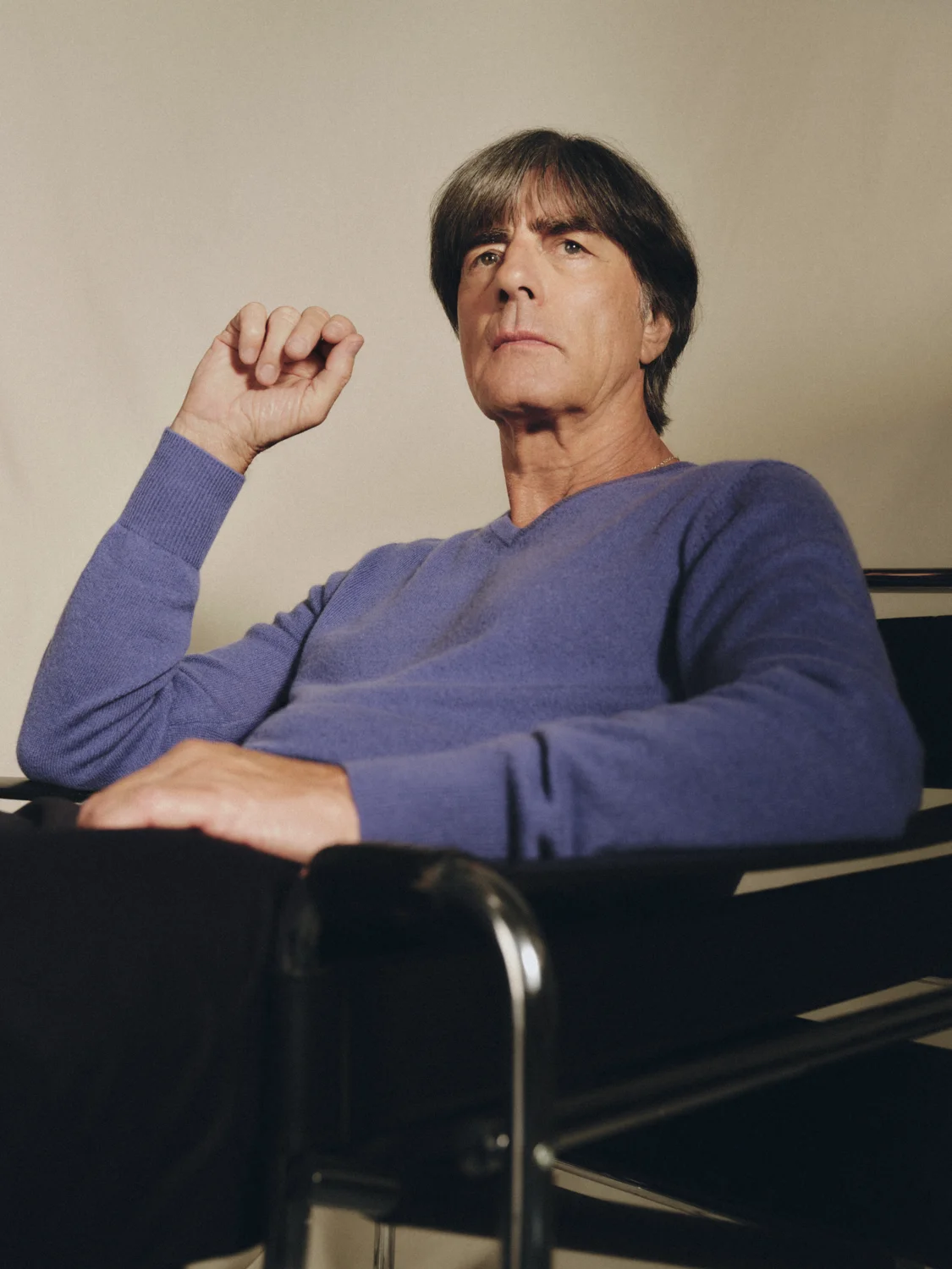 STRENESSE Herren Kaschmirpullover »Jogi Löw - Kollektion« (Blau, XL) – Bild 3 von 4