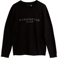 STRENESSE BLUE Herren Strickpullover (Schwarz, XL)