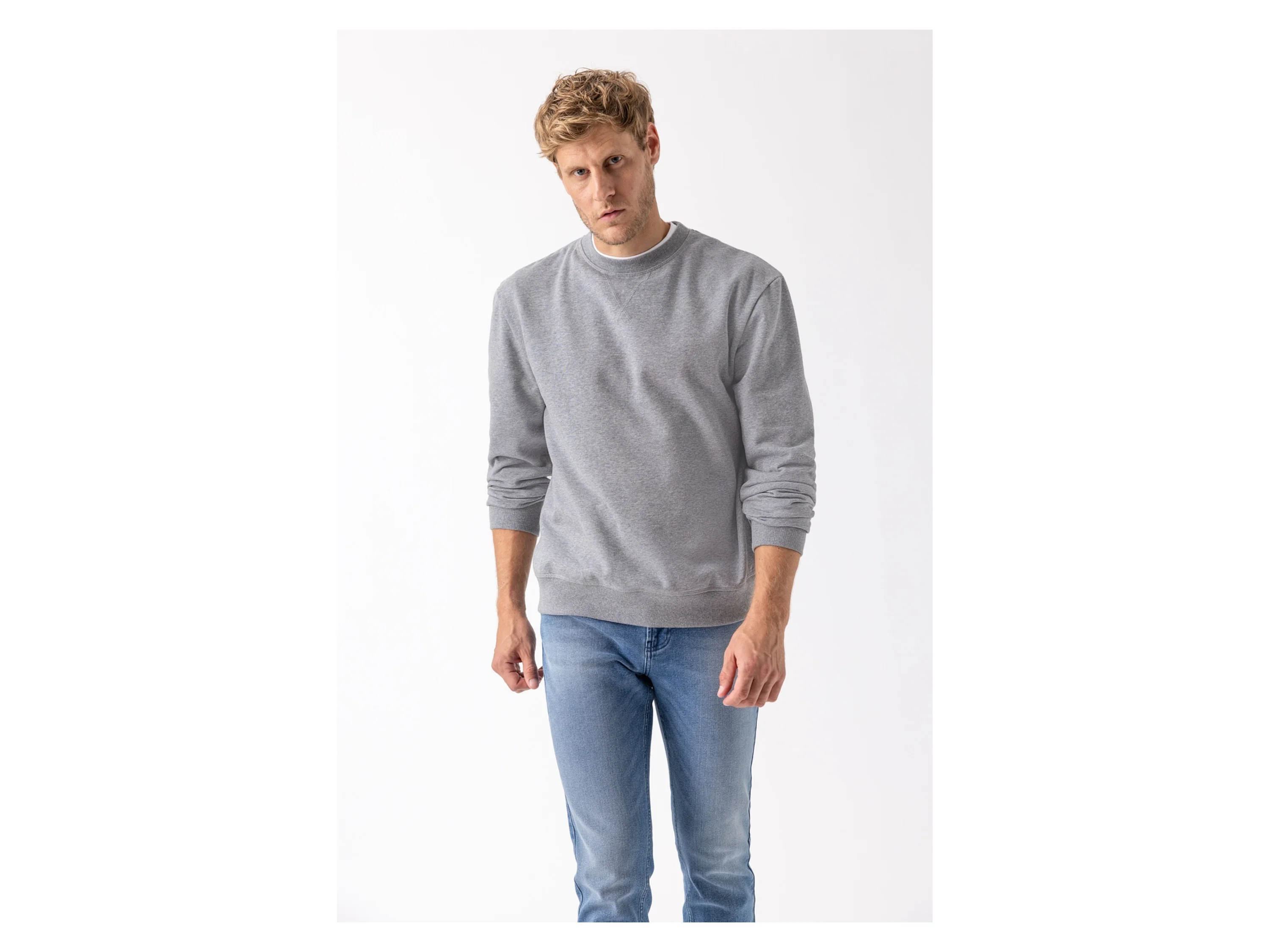 STRENESSE BLUE Herren Sweater / Sweatjacke (Grau, XL(56/58)) – Bild 3 von 4