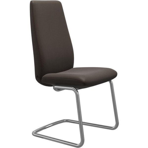 Stressless® Polsterstuhl Laurel, High Back, Größe L, mit Beinen aus Stahl in Chrom glänzend