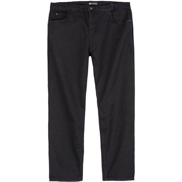 ADAMO Stretch-Jeans Adamo XXL Stretch-Jeans Bauchgrößen schwarz