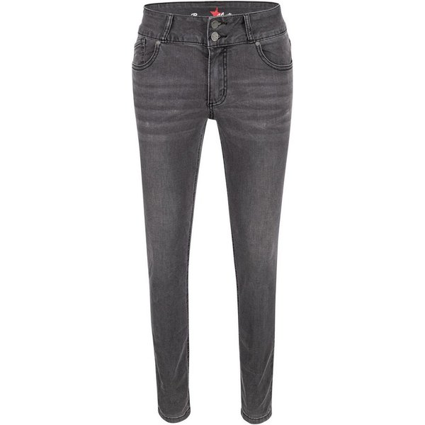 Buena Vista Stretch-Jeans BUENA VISTA TUMMYLESS CROPPED grey black 2508 B5827 601.5312 - Cozy
