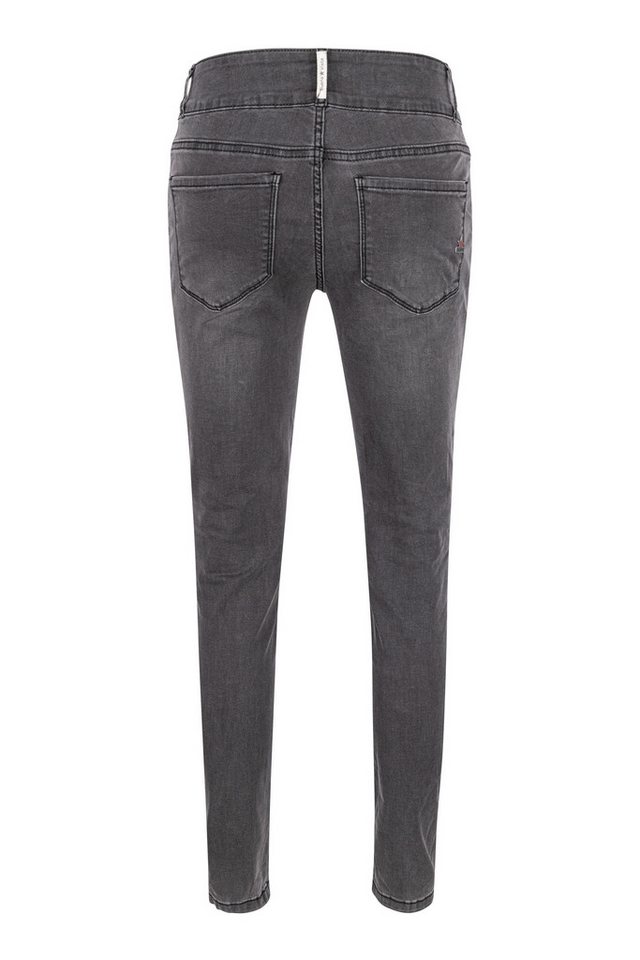 Buena Vista Stretch-Jeans BUENA VISTA TUMMYLESS CROPPED grey black 2508 B5827 601.5312 - Cozy – Bild 2 von 3