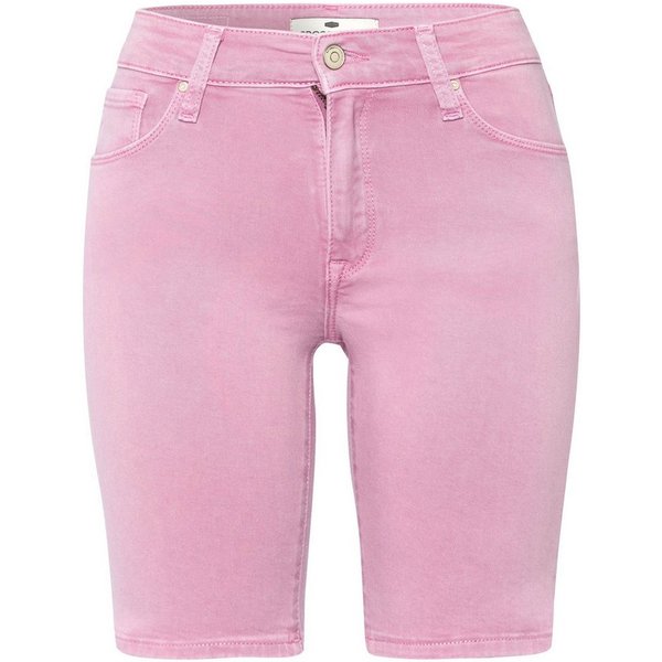 CROSS JEANS® Stretch-Jeans CROSS JEANS ANYA SHORT light pink P528-007 - GARMENT DYE