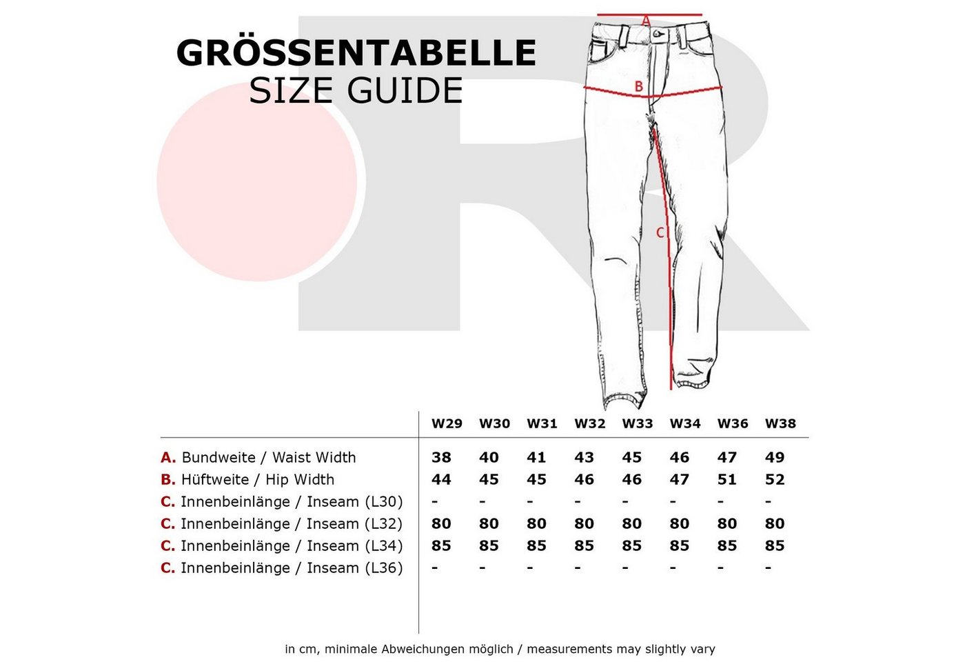 Reslad Stretch-Jeans Reslad Jeans Herren Designer Slim Fit Basic Style Stretch Denim Jeansh Stretch Denim Jeans-Hose Slim Fit – Bild 5 von 5