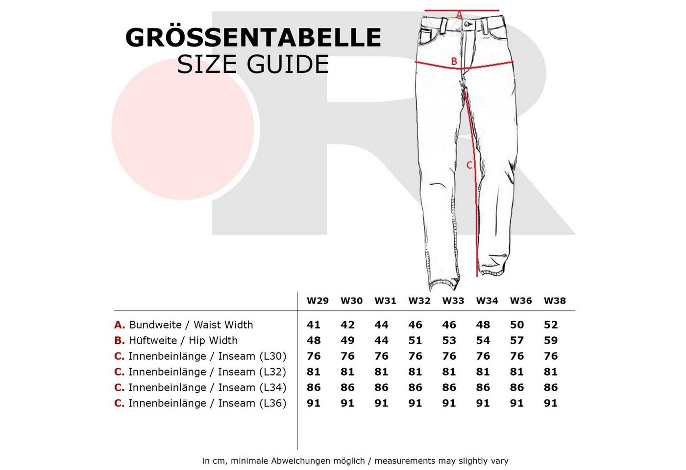 Reslad Stretch-Jeans Reslad Jeans-Herren Slim Fit Basic Style Stretch-Denim Jeans-Hose Stretch Jeans-Hose Slim Fit – Bild 4 von 4