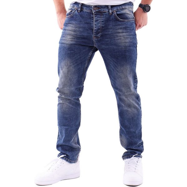 Reslad Stretch-Jeans Reslad Jeans-Herren Slim Fit Basic Style Stretch-Denim Jeans-Hose Stretch Jeans-Hose Slim Fit