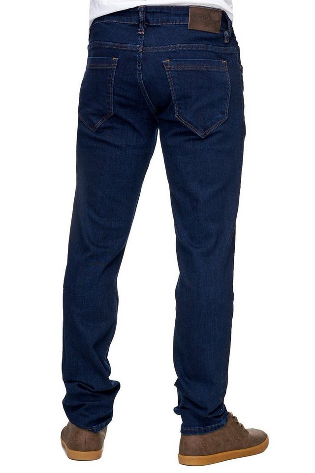Reslad Stretch-Jeans Reslad Jeans-Herren Slim Fit Basic Style Stretch-Denim Jeans-Hose Stretch Jeans-Hose Slim Fit – Bild 3 von 4