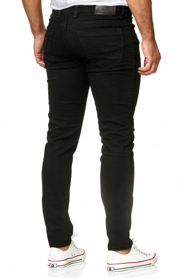 Reslad Stretch-Jeans Reslad Jeans-Herren Slim Fit Basic Style Stretch-Denim Jeans-Hose Stretch Jeans-Hose Slim Fit – Bild 4 von 4