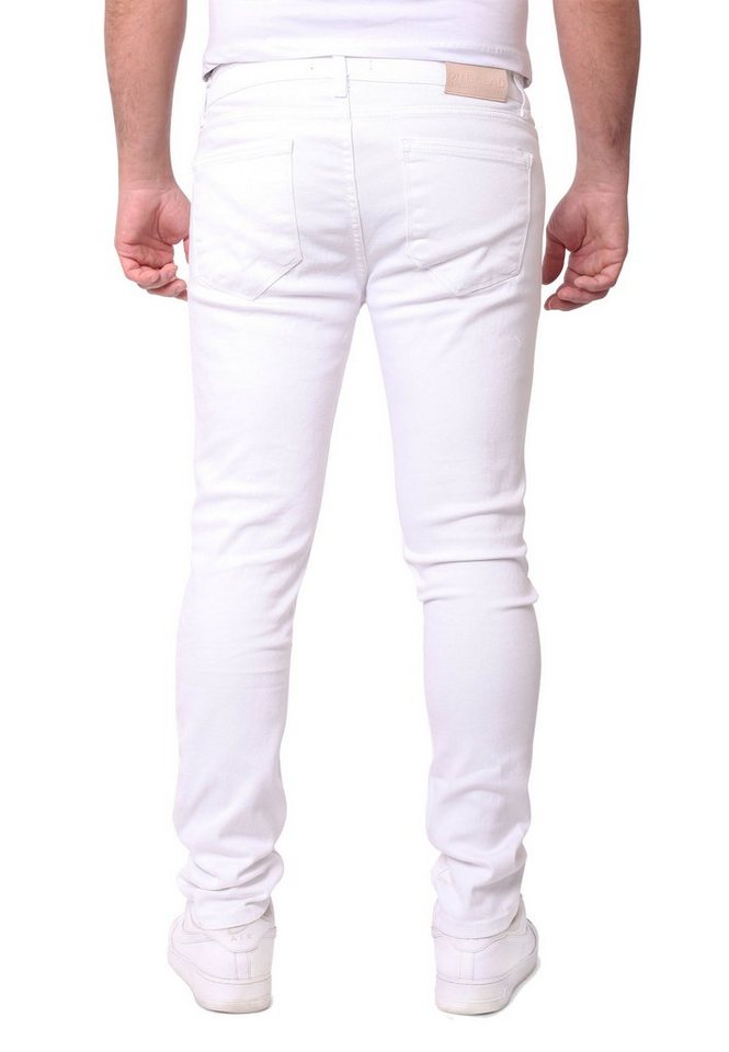 Reslad Stretch-Jeans Reslad Jeans-Herren Slim Fit Basic Style Stretch-Denim Jeans-Hose Stretch Jeans-Hose Slim Fit – Bild 2 von 4
