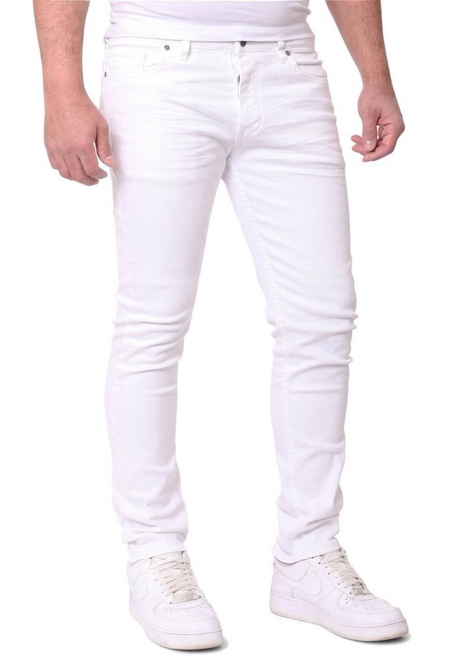 Reslad Stretch-Jeans Reslad Jeans-Herren Slim Fit Basic Style Stretch-Denim Jeans-Hose Stretch Jeans-Hose Slim Fit – Bild 4 von 4