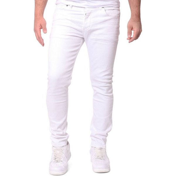 Reslad Stretch-Jeans Reslad Jeans-Herren Slim Fit Basic Style Stretch-Denim Jeans-Hose Stretch Jeans-Hose Slim Fit
