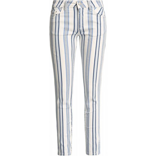Salsa Stretch-Jeans SALSA JEANS COLETTE CAPRI white striped blue 125118.0001