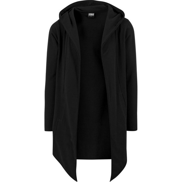 URBAN CLASSICS Strickjacke Urban Classics Herren Long Hooded Open Edge Cardigan (1-tlg)