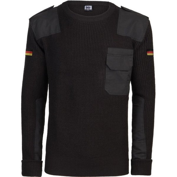 BWuM Strickpullover BWuM Bundeswehr Pullover mit Flaggen