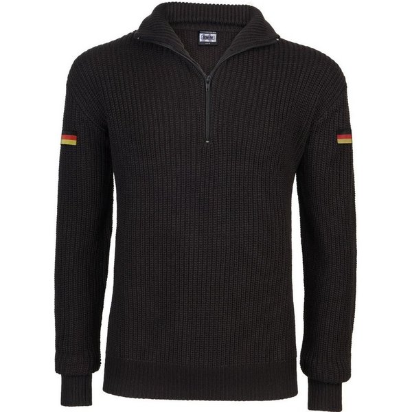 BWuM Strickpullover BWuM Bundeswehr Troyer mit Flaggen