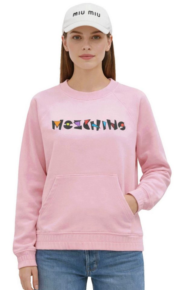 Moschino Strickpullover Couture Milano Pullover mit 3D-Stickerei Exklusivsten und hochwertigsten Kollektion von Moschino – Bild 2 von 5