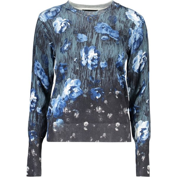 Desigual Strickpullover DESIGUAL MAGLIA DONNA BLU