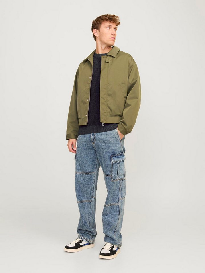 Jack & Jones Strickpullover Jack & Jones Herren Pullover JjeGlobe Rundhals Strickpulli Oberteil – Bild 2 von 5