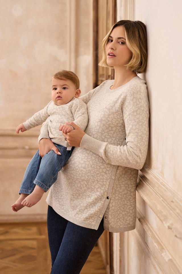 Seraphine Strickpullover Seraphine Mum & Baby Pullover Umstands-/Stillmode (1-tlg) – Bild 4 von 5