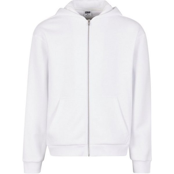 URBAN CLASSICS Strickpullover Urban Classics Fluffy Zip Cardigan (1-tlg)
