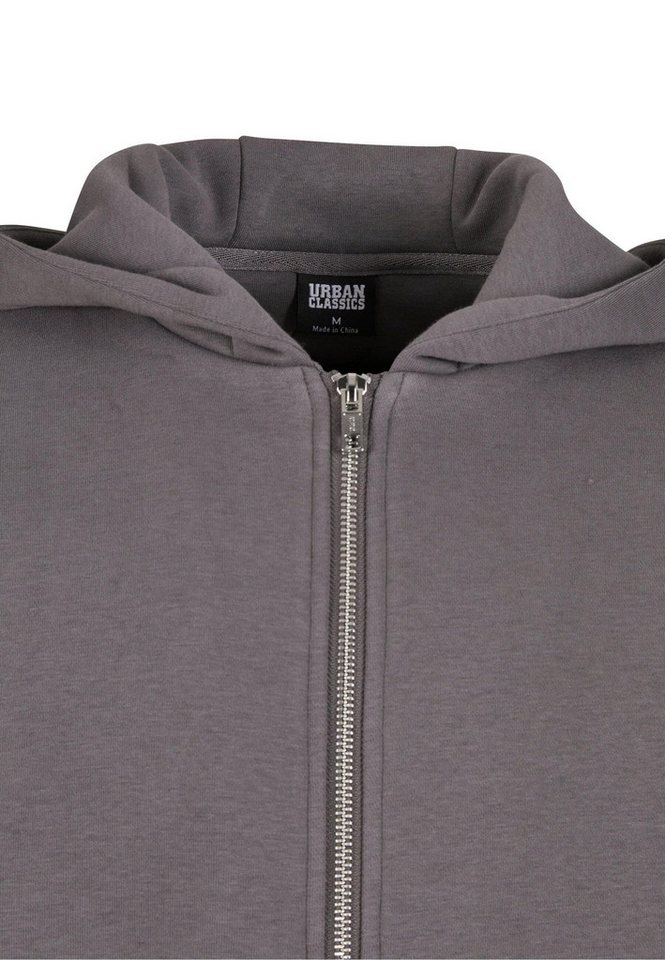 URBAN CLASSICS Strickpullover Urban Classics Fluffy Zip Cardigan (1-tlg) – Bild 3 von 5