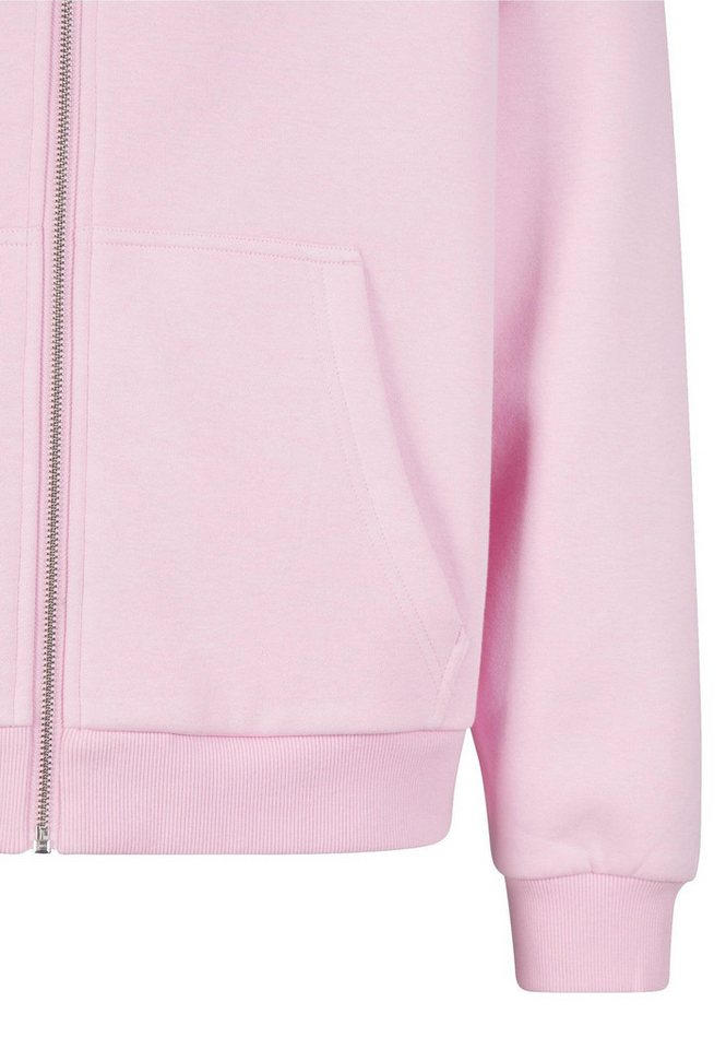 URBAN CLASSICS Strickpullover Urban Classics Fluffy Zip Cardigan (1-tlg) – Bild 5 von 5