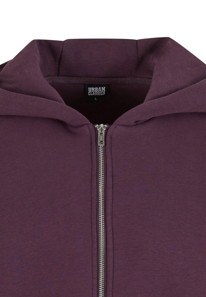 URBAN CLASSICS Strickpullover Urban Classics Fluffy Zip Cardigan (1-tlg) – Bild 3 von 5