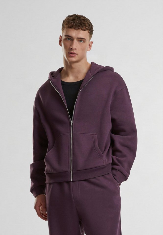 URBAN CLASSICS Strickpullover Urban Classics Fluffy Zip Cardigan (1-tlg) – Bild 5 von 5