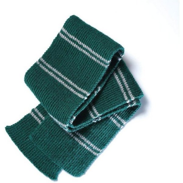 Harry Potter Strickschal Harry Potter - Schal Strick-Set - Slytherin