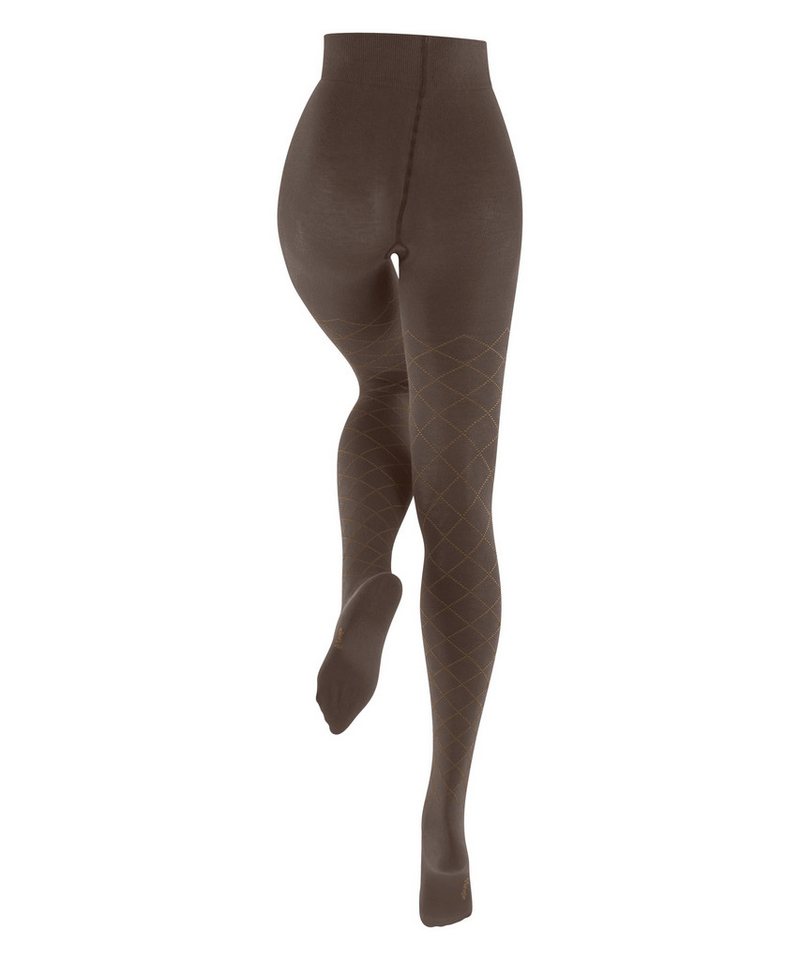 Burlington Strickstrumpfhose Burlington Argyle Affair Damen (1 St) – Bild 2 von 5