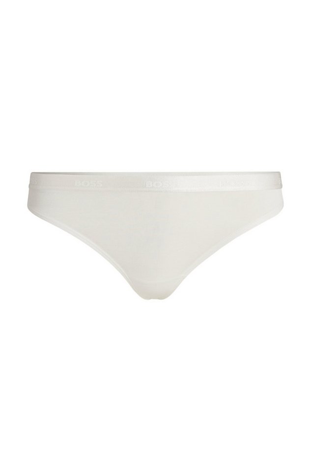 BOSS String THONG CI mit BOSS Logoschriftzug auf dem Bund – Bild 5 von 5