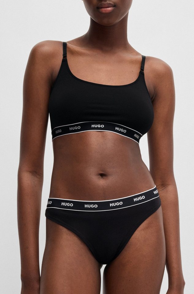 HUGO String TRIPLET THONG STRIPE (3-St) mit HUGO Logo-Elastikbund – Bild 2 von 5