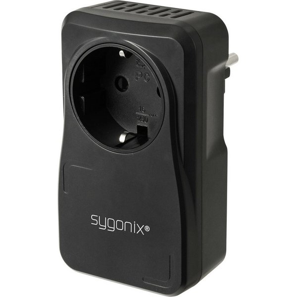 Sygonix Stromstoßschalter Sygonix SY-6801156 Einschaltstrombegrenzer SX16 Schwarz IP20