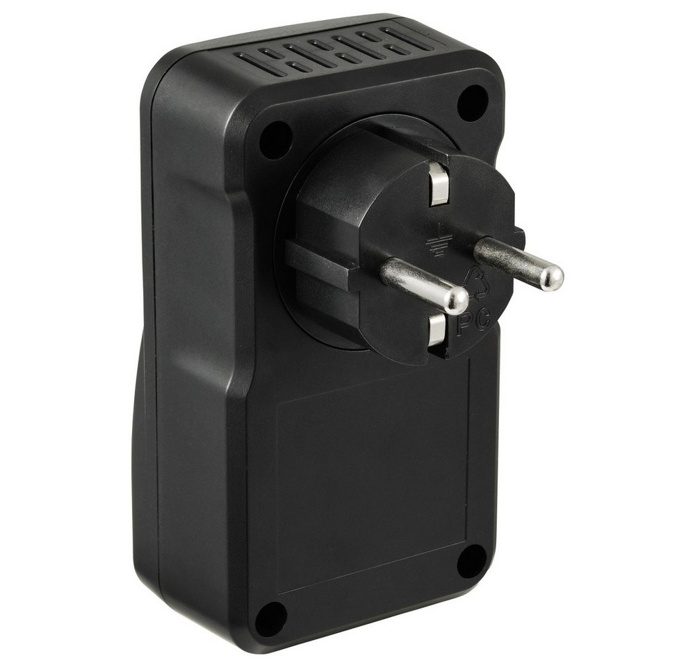 Sygonix Stromstoßschalter Sygonix SY-6801156 Einschaltstrombegrenzer SX16 Schwarz IP20 – Bild 5 von 5